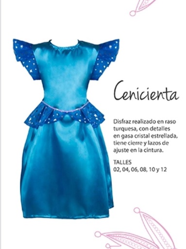 [Cenicienta] Disfraz Cenicienta