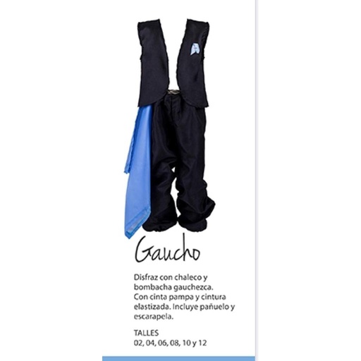 [gaucho] Disfraz Gaucho