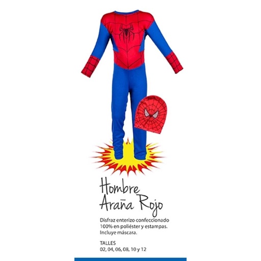 [hombre araña] Disfraz Hombre Araña