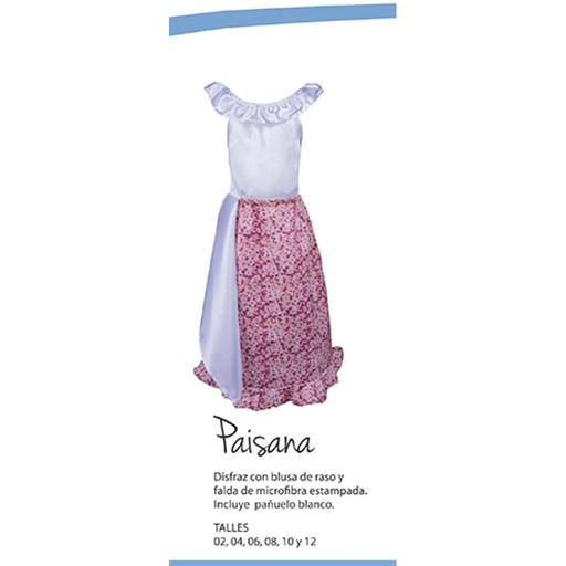 [paisana] Disfraz Paisana