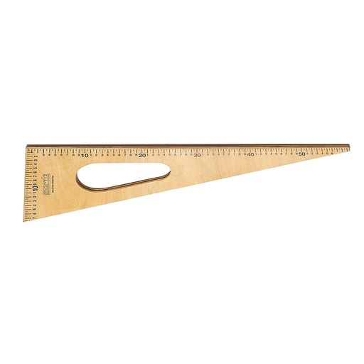 [GDP742] escuadra de 60 cm de madera