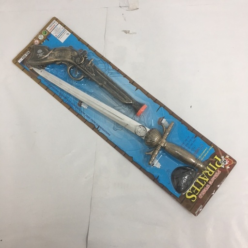 [1817] ESPADA Y PISTOLA PIRATA /19 abajo