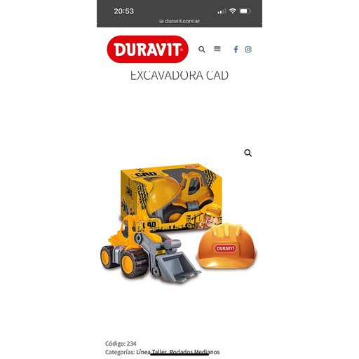 [d234] Excavadora cad/ fila 4