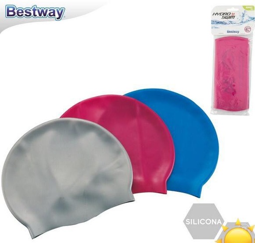 [26006] Gorro para nadar de silicona/Daki abajo-atras/