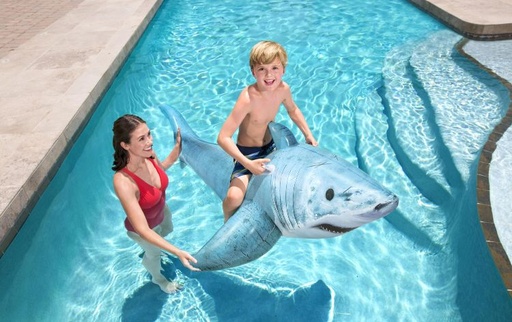 [41405] gran tiburon blanco 183 x 102 cm