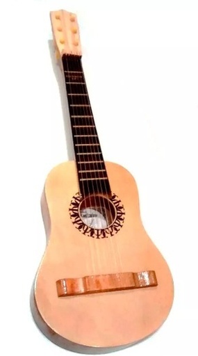[N2] GUITARRA DE MADERA N2 (63CM X 21CM) /22 abajo