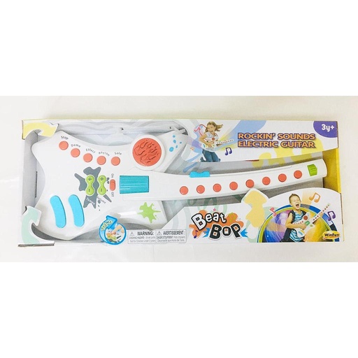 [2058-nl] Guitarra eléctrica c/sonido/68cmX25,5cm/16medio
