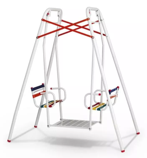 [024] HAMACA MEDIANA (blanca) DOBLE 1.70MTS 