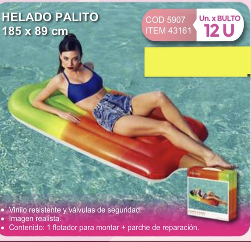 [43161] helado palito 185 x 89 cm