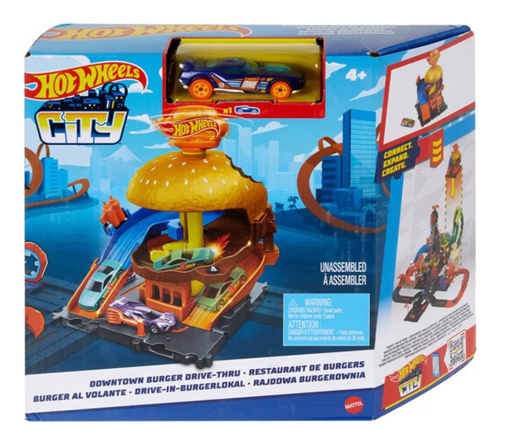 [HDR26] HOT WHEELS CITY BURGUER BLITZ