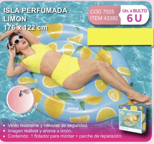 [43392] isla perfumada limon 176 x 122 cm 