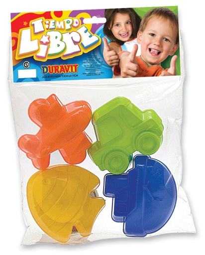 [D536] JUEGO DE 4 MOLDES/18A