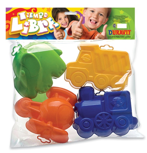 [D525] JUEGO DE 4 MOLDES GRANDES/20A