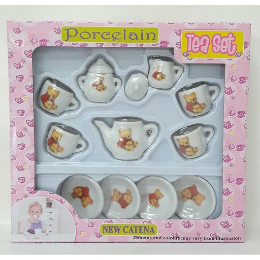 [BA02023] JUEGO DE TE 12 PIEZAS, 20cm X 18,5cm. /19 arriba