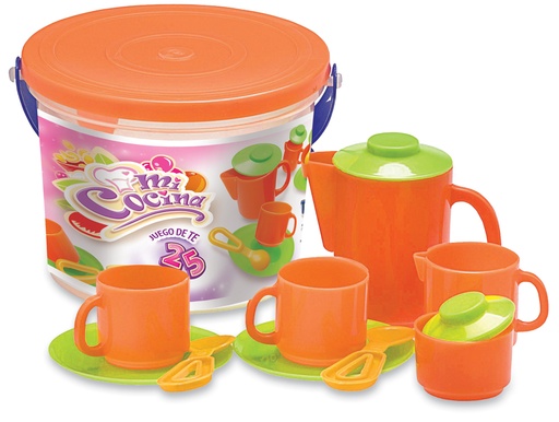 [D501] JUEGO DE TE EN BALDE/14A