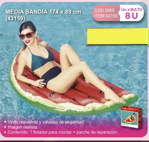 [43159] media sandia 174 x 89 cm