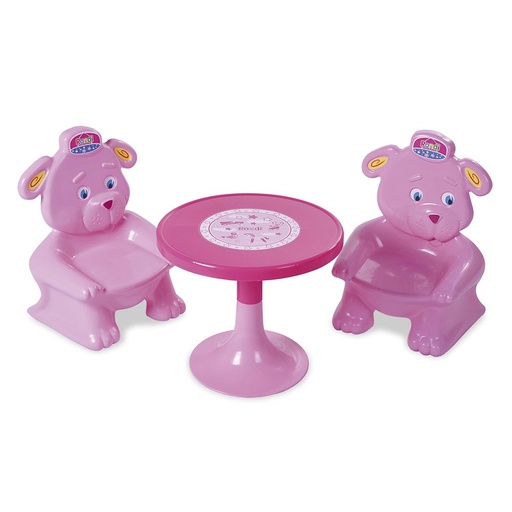 [3129] MESA Y SILLA GIRL/R4