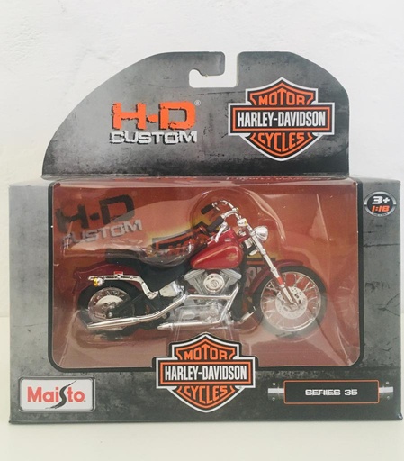 [31360ag] Moto Harley Davidson de colección / metal   