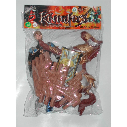 [238022] MUñECO CABALLERO BOLSA/26ARRIBA