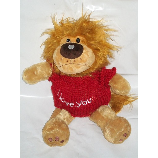 [0722-6] OSO DE PELUCHE I LOVE YOU/10MEDIO