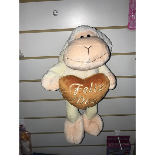 [GTB6263B] OVEJA DE PELUCHE/ 10 MEDIO