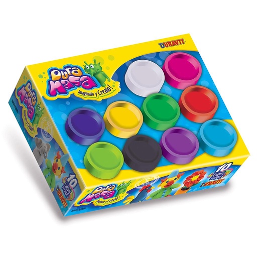 [D709] PACK X 10 POTES MASAS/18A