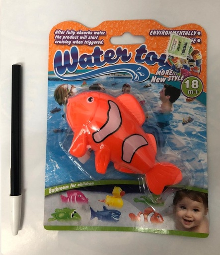 [BA11049] PEZ p/el agua (17x14cm)/ 15 medio/