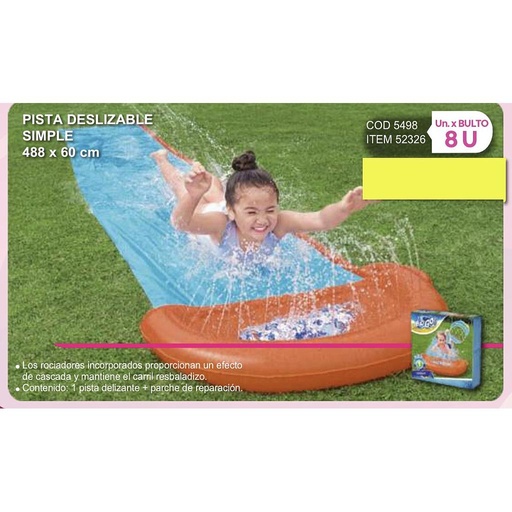 [52326] pista deslizable simple