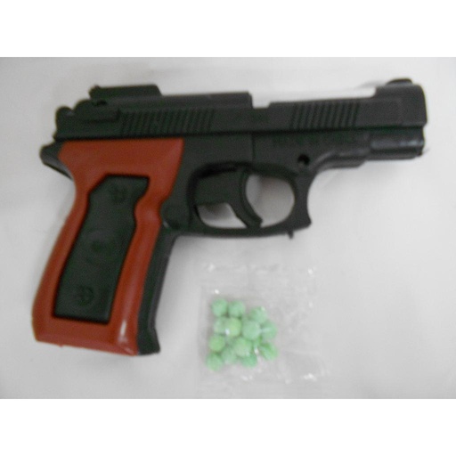 [MM8462] PISTOLA C/BALINES E/BOLSA/23ABAJO