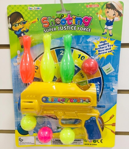 [ab01660] pistola lanza pelotas 8 piezas/13 medio/