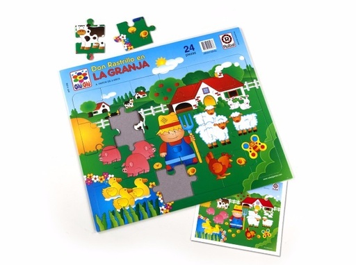 [H500] PUZZLE LA GRANJA X24 PIEZAS