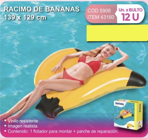 [43160] racimo de bananas 139 x 129 cm