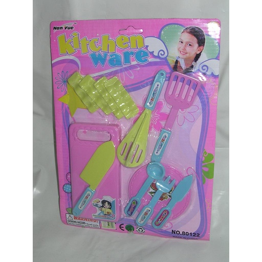 [JJ4026] SET DE COCINA E/BLISTER/14MEDIO