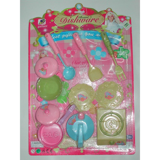 [JJ3218] SET DE COCINA E/BLISTER/T / U