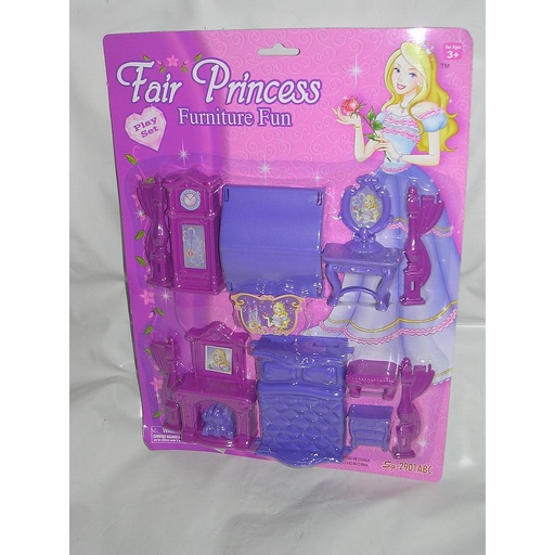 [JJ4013] SET DE MUEBLES E/BLISTER /17 arriba