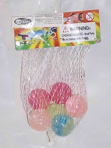 [12498] SET DE PELOTAS 6 PCS/13ABAJO/