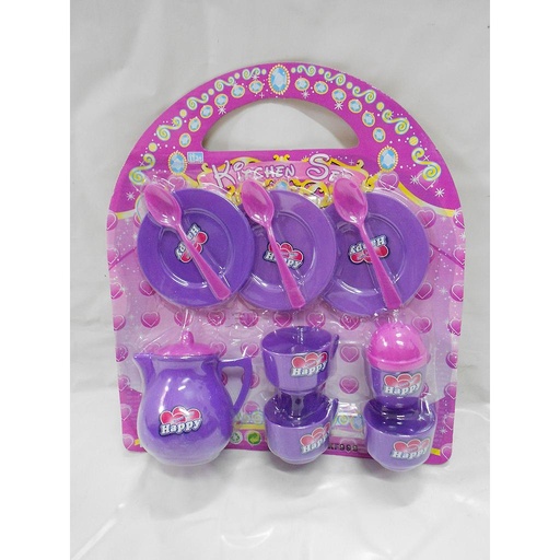 [KF999C] SET DE TE 12 PCS,BLISTER /17medio