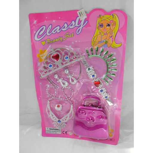 [6619] SET PRINCESAS C/ACCESORIOS/29ARRIBA