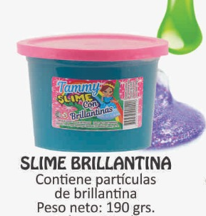 [30120] Slime chico con brillantina