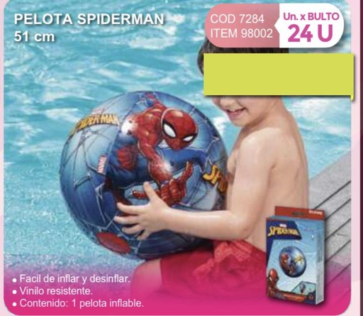 [98002] spider-man pelota 51 cm