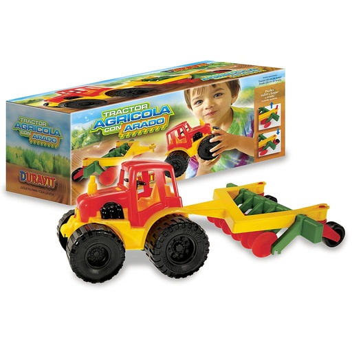 [D652] TRACTOR CHICO C/ARADO/12A