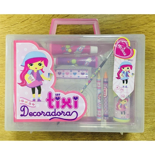 [J731] VALIJA SOY TRIXI DECORADORA