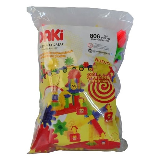[DA806] X174 PIEZAS CON ENGRANAJES
