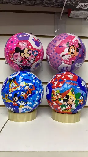 [57115] Pelota de futbol N2 mickey 6 modelos / 100gr