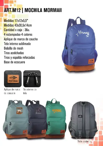 [M12] Mochila Mormaii