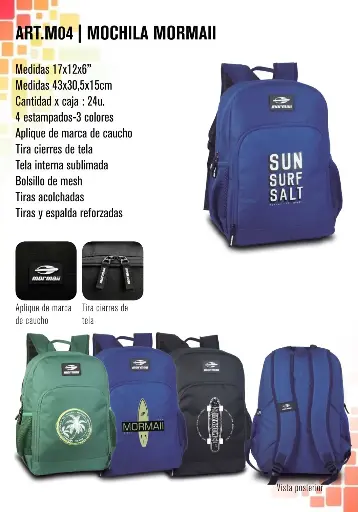 [M04] Mochila Mormaii