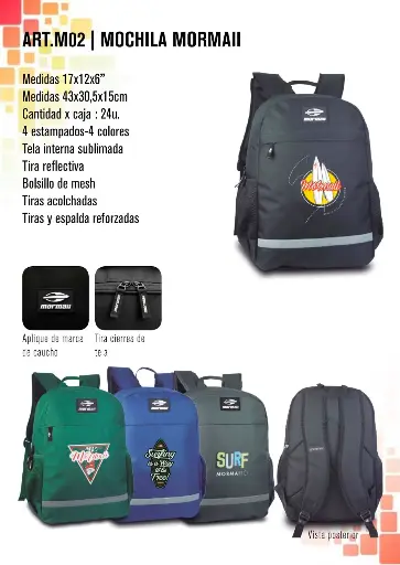 [M02] Mochila Mormaii