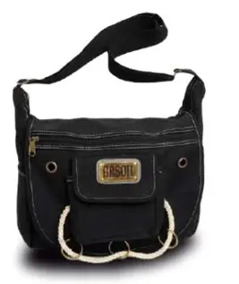 [50572] Cartera mujer/9x12x4"/negro-verde-marron/
