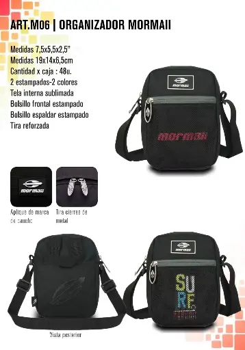 [M06] Bandolera organizador Mormaii 